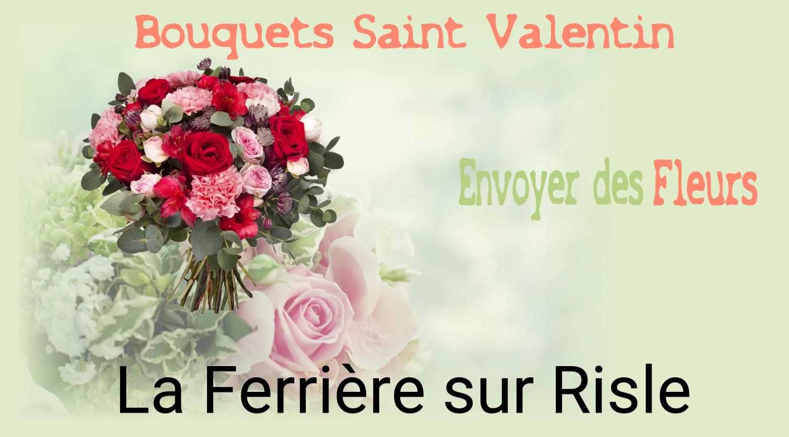 Roses de Saint-Valentin livrées à La Ferrière-sur-Risle